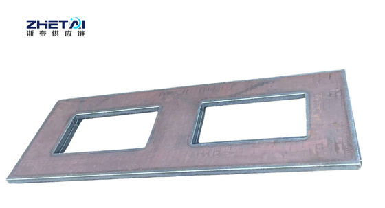 صفحه فولاد کربن سفارشی شعله خدمات برش CNC قطعات جوش مکانیکی مونتاژ